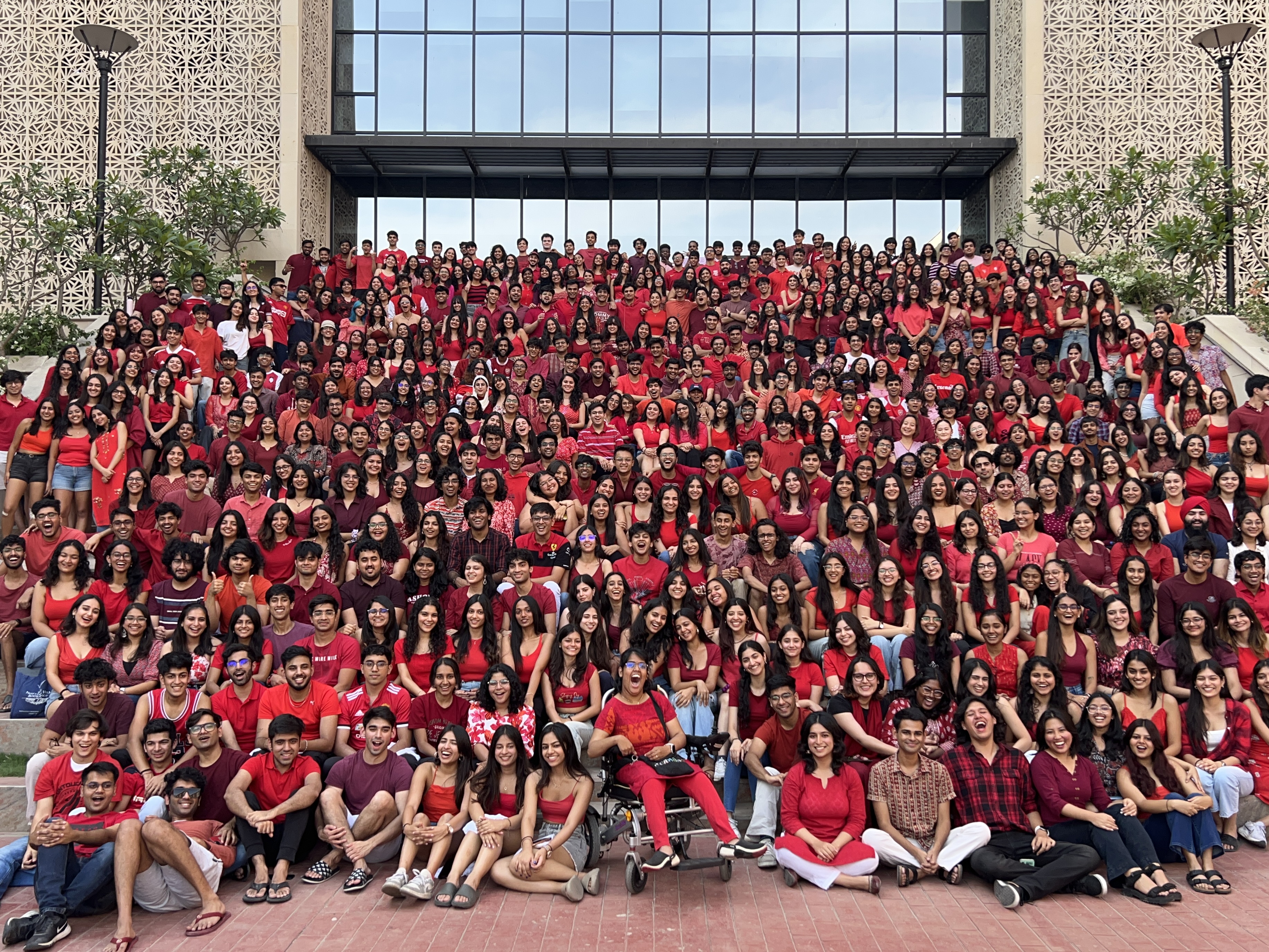 Vibrant Red Themed Event